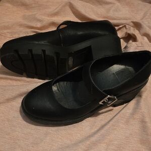 Black Women's Mary Jane Shoes